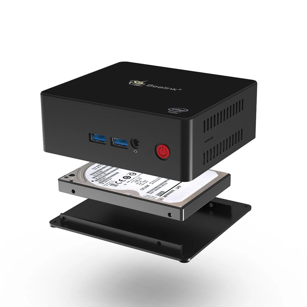 Beelink X55 мини ПК intel gemini Pentium J5005 2 8 ГГц Гб DDR4 256 ГБ SSD двойной HDMI 0 4K 60 Гц windows 10 игровой