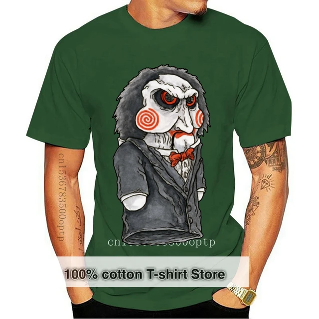 Horror Hand Puppet Jigsaw T Shirt Women 
