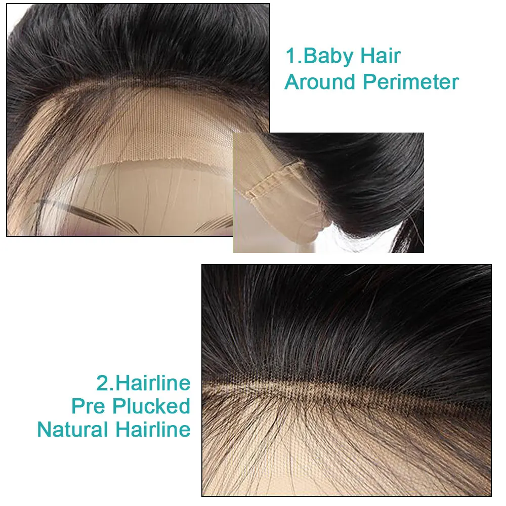 Lace front wig echthaar Clearance