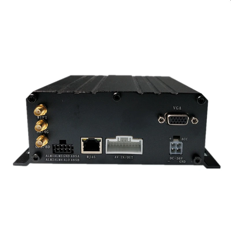 Автомобиль/такси/поезд AHD 4CH 4G GPS WIFI c жестким диском мобильный видеорегистратор HD
