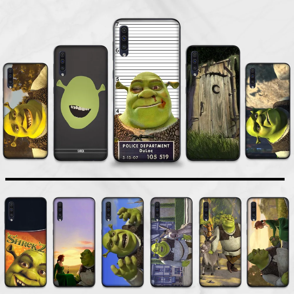 Moive shrek case Custom Photo Soft Phone Case For Samsung Galaxy A 3 6 7 8 10 20 30 40 50 70 71 10S 20S 30S 50S PLUS | Мобильные