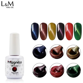 

50pcs Uv Tips kit wholesales Uv Magneto gel nail polish cat's eyes nail gel Pure Colors 1 SET Nail Art