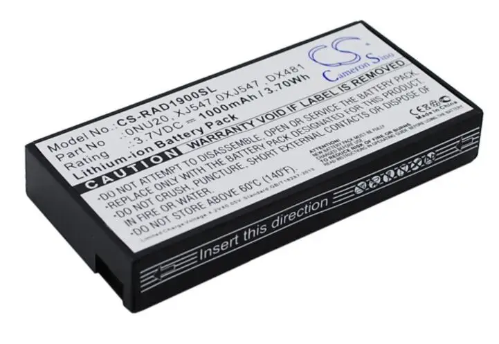 Cameron sino 1000 мАч аккумулятор для ноутбука DELL E2K-UCP-61(B) NP007 SAS 6/IR Perc 5i 6i PowerEdge 1900 1950 2900 0FR463 0NU209 0U8735