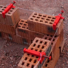 1 пара тянущийся провод кирпичная кладка инструмент фиксатор для строительства фиксатор кирпичная кладка скрученная веревка для строительства