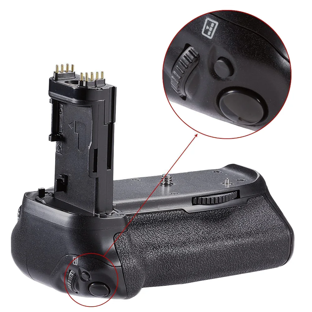 

Camera Vertical Shooting Anti Impact Portable Battery Grip Photography Professional Practical Replacement For Canon 70D 80D