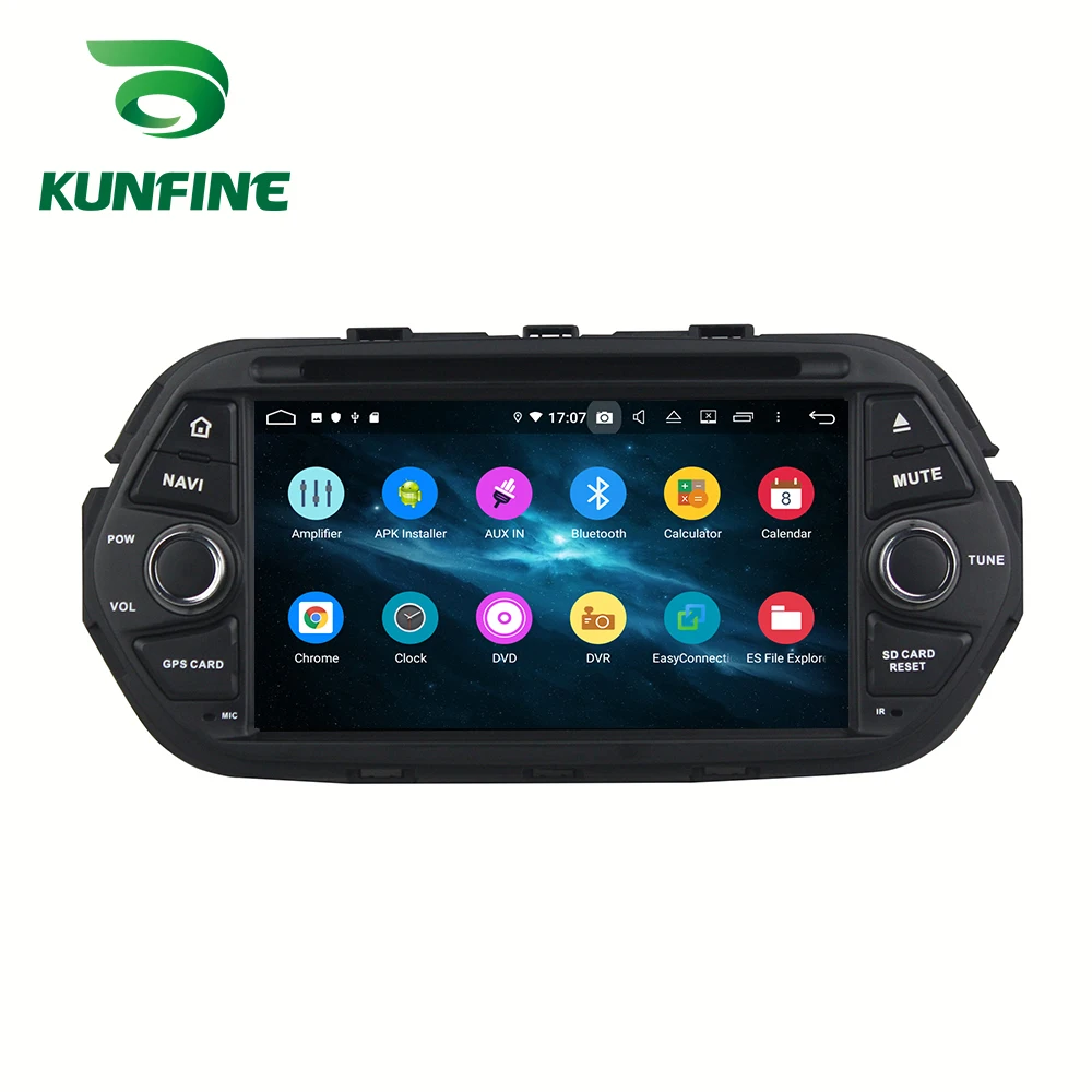 Clearance Android 9.0 Octa Core 4GB RAM 64GB ROM Car DVD GPS Navigation Multimedia Player Car Stereo for Fiat Egea 2016 Headunit Radio 2