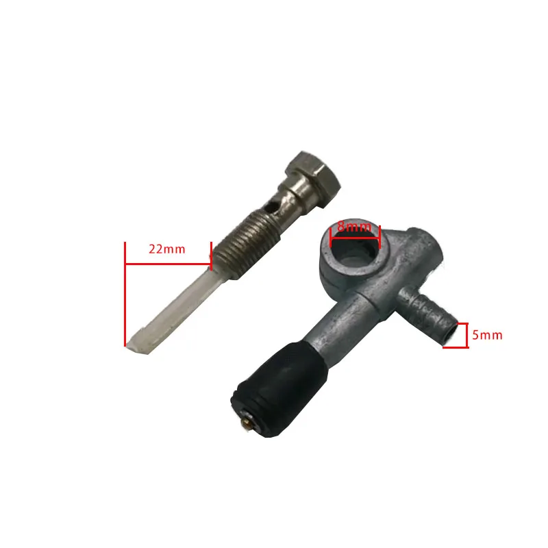 Motorcycle Gas Fuel Tank Switch Cock Tap Valve Petcock Thread MBK AV7 Atv Quad Universal motorcycle accessories and parts