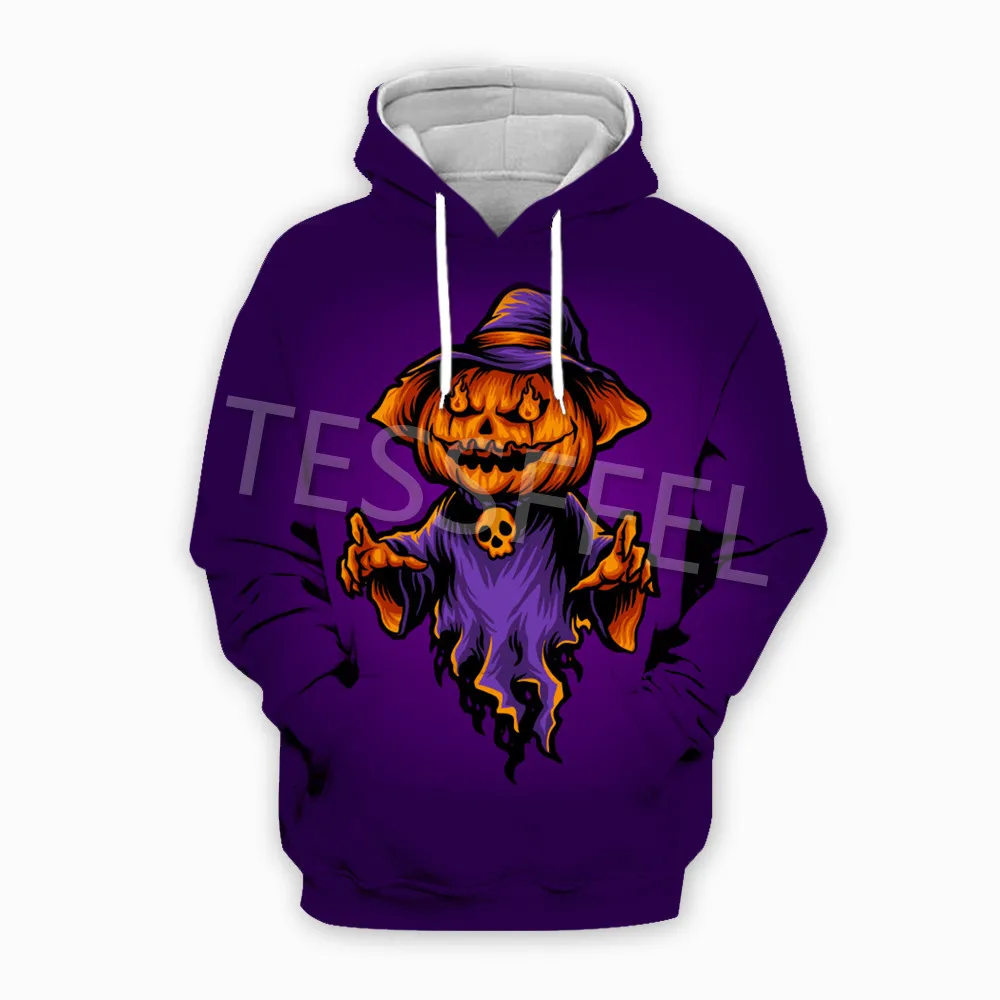 

Tessffel Halloween Horror Pumpkin Party Dress Up 3D Printing New Fashion Hoodie Unisex Harajuku Sweatshirt Street Costume No.5