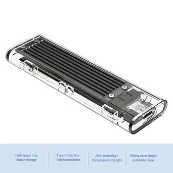 

ORICO M.2 NGFF to USB3.1 TYPE-C M.2 SSD Hard Disk Drive Box 5Gbps High Speed 2TB Portable Enclosure Case USB3.1 M2 HD SSD Case