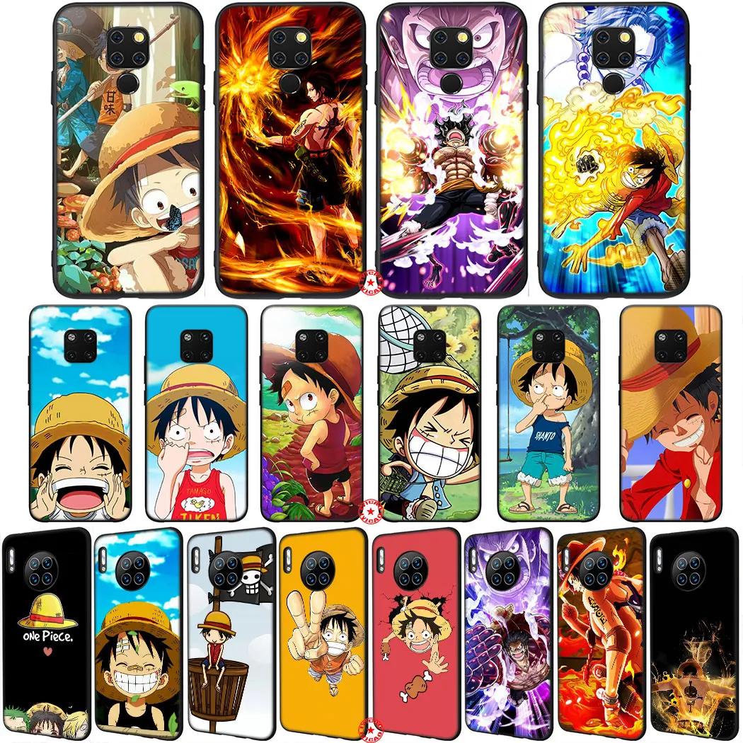 Y11 Аниме One Piece Luff Мягкий силиконовый чехол для телефона Huawei Mate 30 20 10 Lite Pro P10 Nova 2 2i |