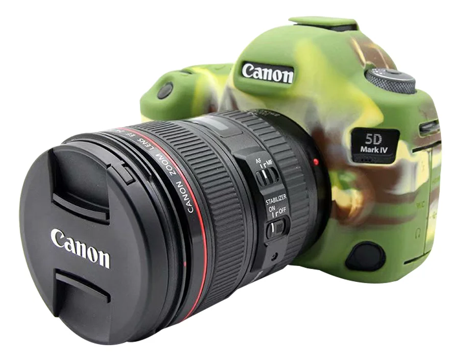 TENENELE мягкие силиконовые чехлы для Canon EOS 5D4 сумки для камеры красный резиновый чехол для Canon 5D Mark IV защитные аксессуары для камеры