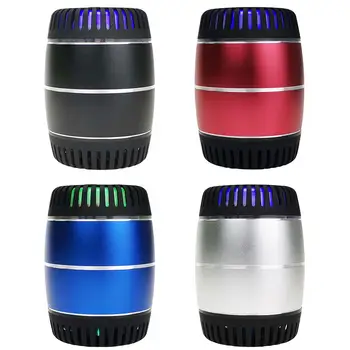 

Bluetooth Speaker Colorful LED Wireless Portable Mini Speaker with Microphone Built-in Lithium Battery Plastic 200*150*100mm