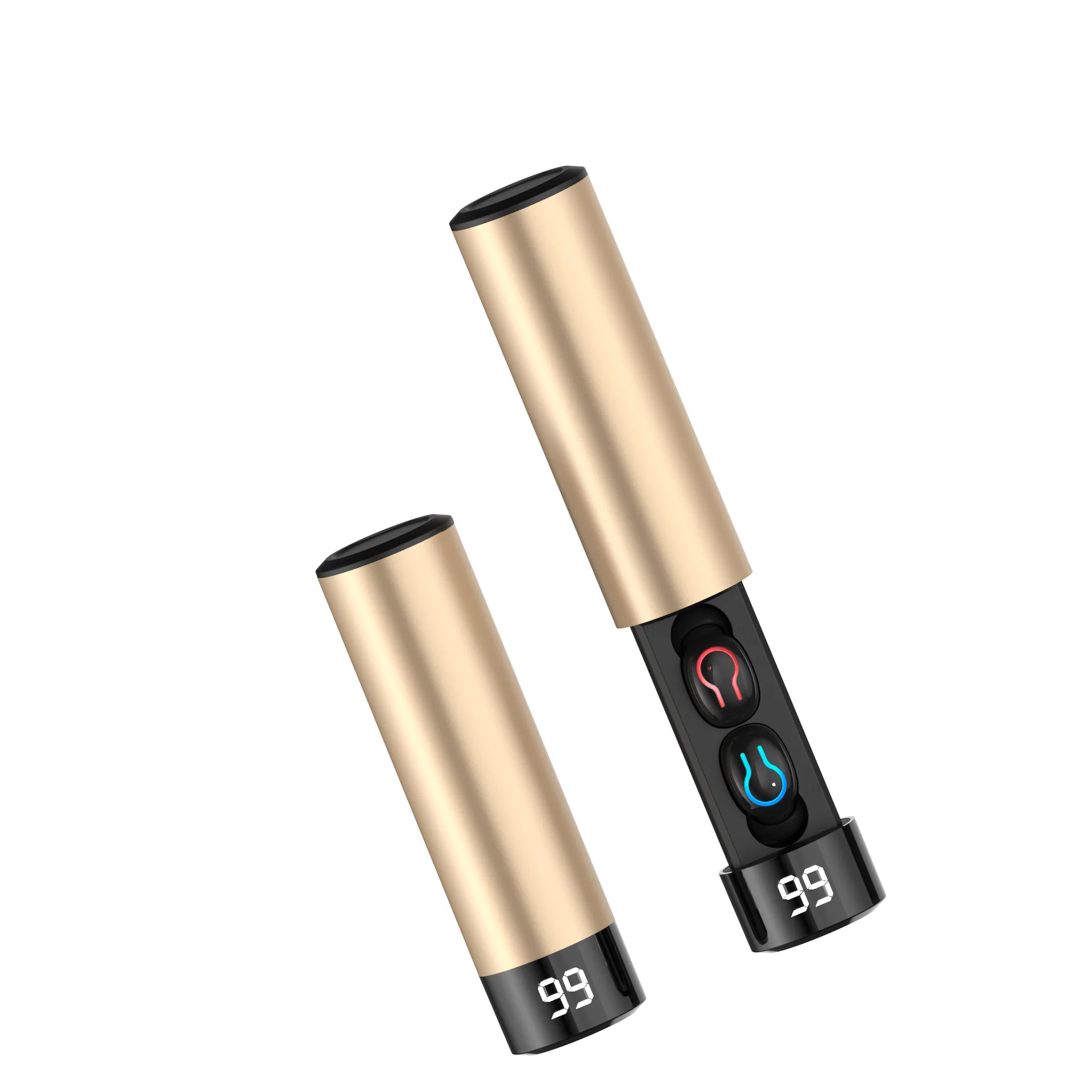 Q67 TWS беспроводной наушник личный модуль с цифровым дисплеем Выдвижная bluetooth-гарнитура 5,0 Автоматическое Сопряжение с мобильным питанием Q32