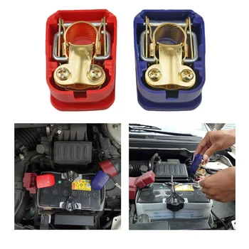 

2PCS Auto Univerisal Car 12V Quick Release Battery Terminals Connector Clamps Removable Battery Clamps