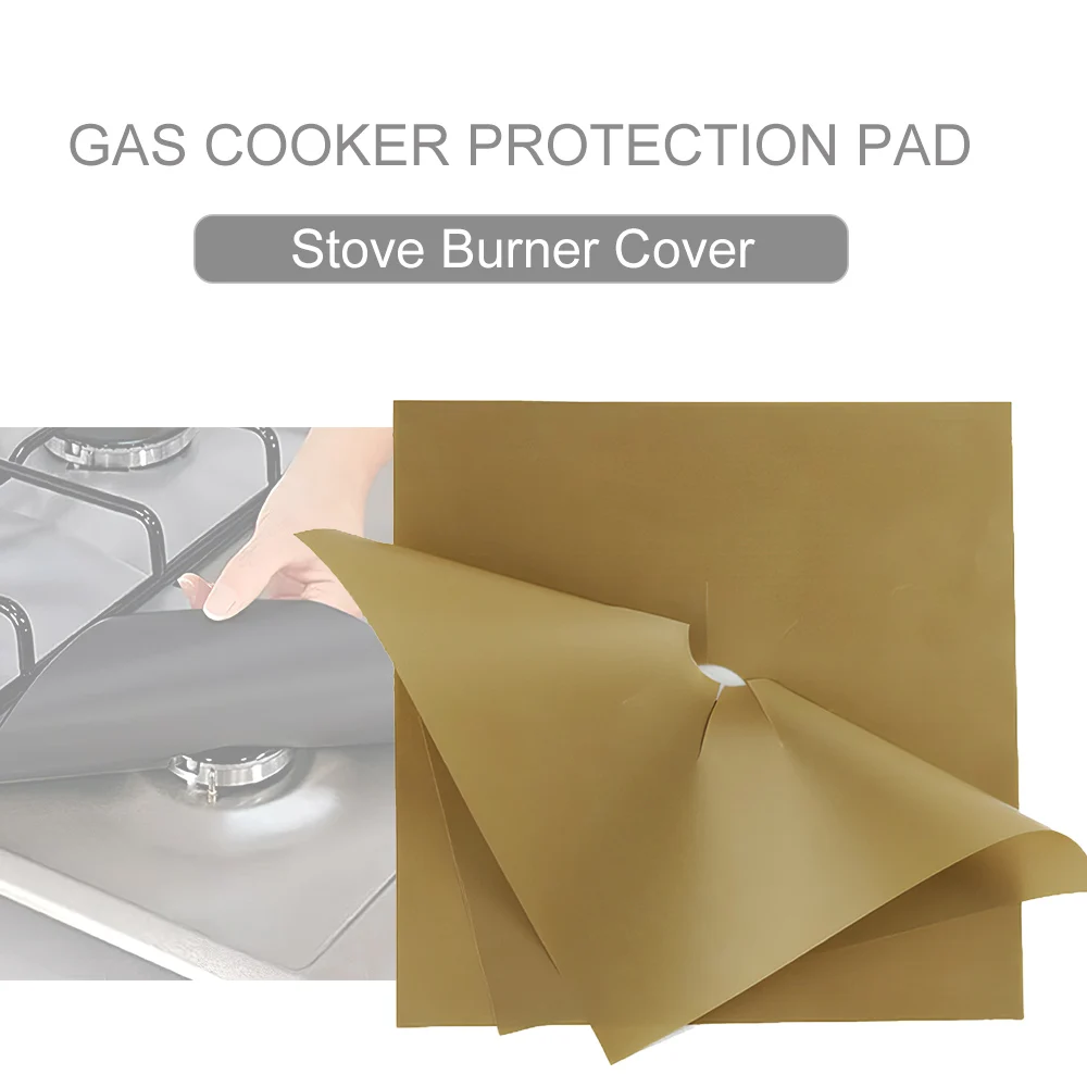 Газовый Плита с защитой от проколов плит горелки газовая плита подушки с антипригарным покрытием Многоразовые моющиеся для Кухня газовая плита
