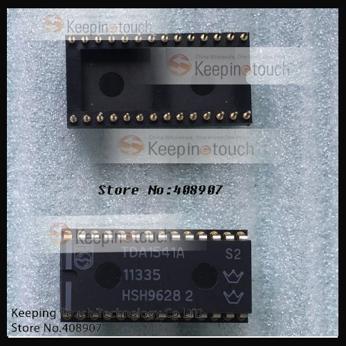 1 шт. Dual Core 16 битный ЦАП IC PHILIPS DIP-28(корона) TDA1541AS2 TDA1541A S2