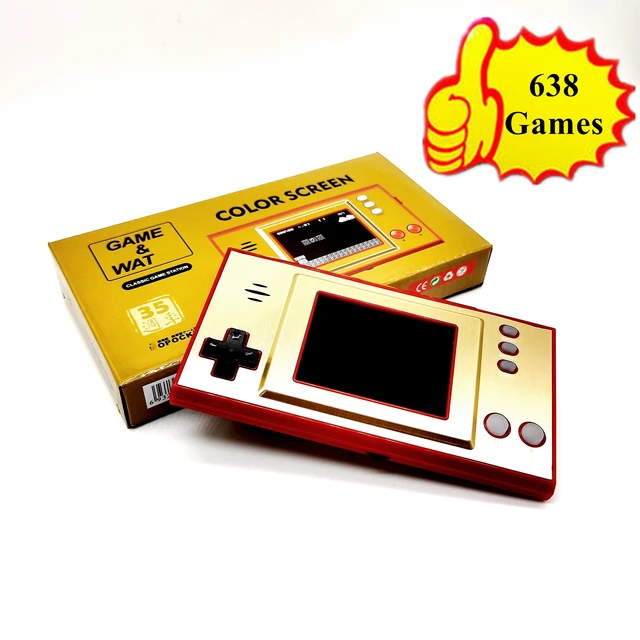 GB-35 Mini Retro Game Portable Game Player Nes Games with 638 Games