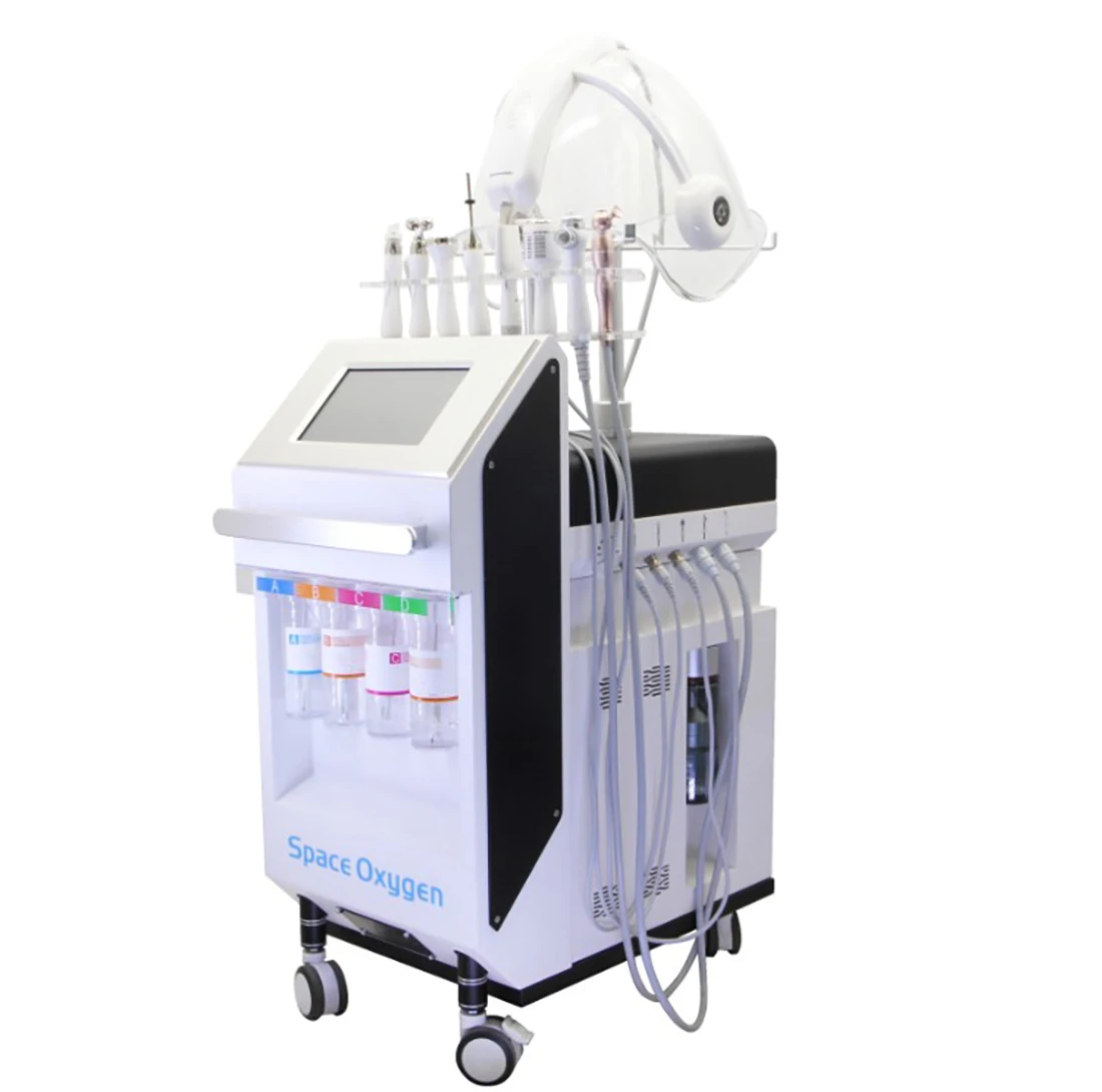 

New Hydra NV-WQ8 Water oxygen jet facial peel beauty salon equipment / multifunction beauty machine new products 2023 unique