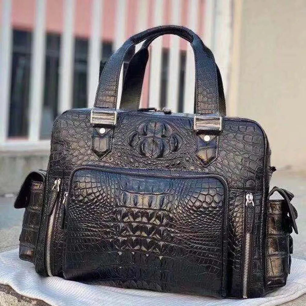 Рисунок 4 - Мужская сумка из крокодиловой кожи