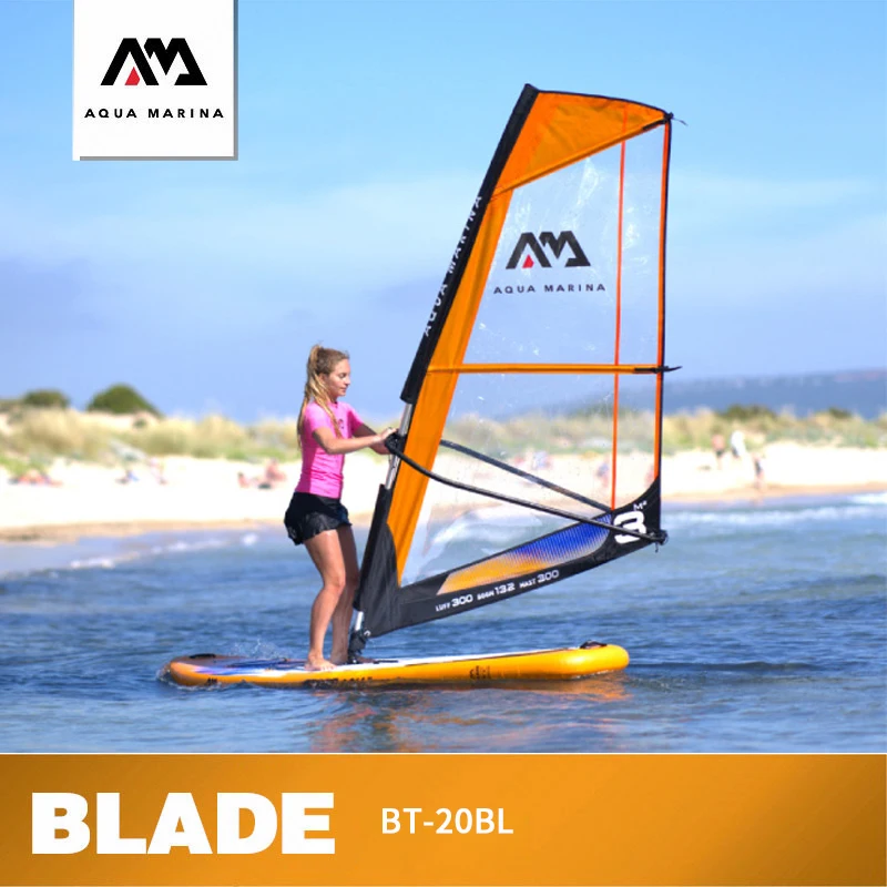 Доска для виндсерфинга AQUA MARINA BLADE надувная доска серфинга водных | Отзывы и видеообзор