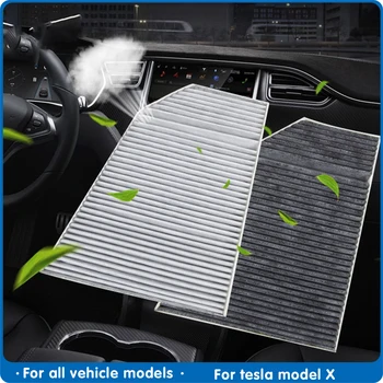 

FDIK Replacement Activated Cabin Air Filter For Tesla Model X Accessory Model3 Car Intake Protection Accessories New 2020