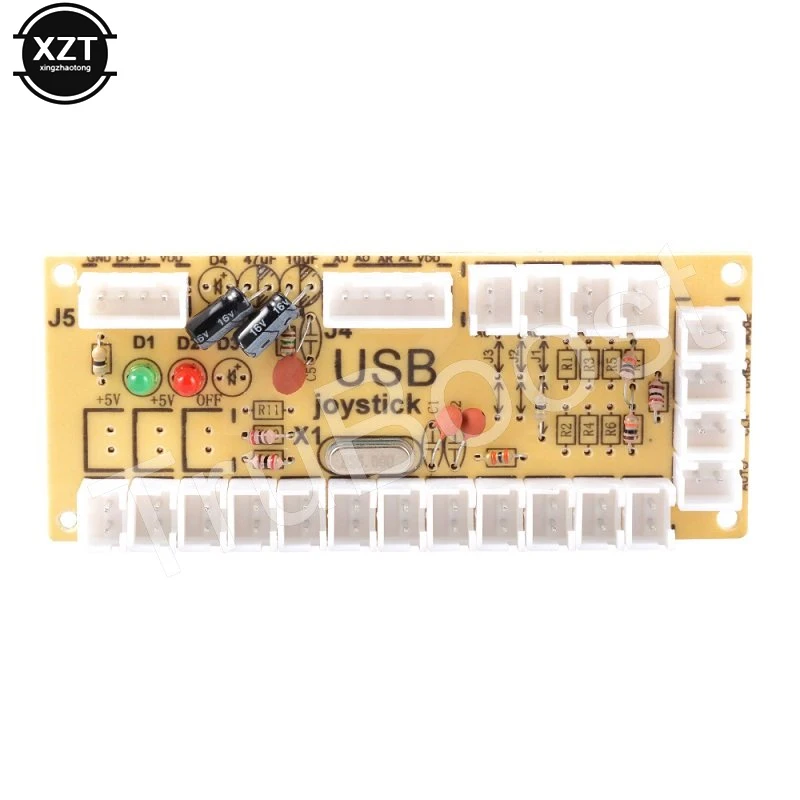 Нулевая задержка USB энкодер для ПК джойстик и кнопка для MAME& Fight Stick управления DIY аркадная игра комплект частей