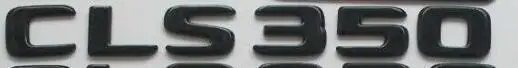 Gloss Black Черный глянец эмблемы для Mercedes W218 CLS63 CLS63s CLS350 CLS400 CLS500 - Цвет: Gloss Black