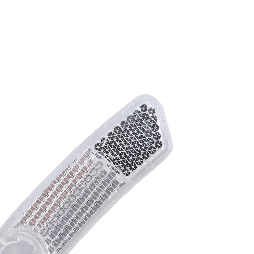 2pcs/set Bike Bicycle Spoke Reflector Safety Warning Light Safety Wheel Rim Reflective Light Mount Vintage Clip Tube Reflector Bike Accessories