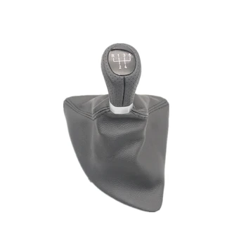 

5 Speed Car Gear Stick Shift Knob With Leather Boot For BMW 1 Series E87 116i 118i 120i 125i 128i 130i 135i 2004-2013