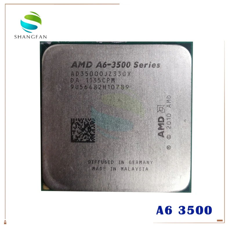 AMD Athlon  A6 3500  2.1GHz Triple-Core CPU Processor AD3500OJZ33GX 65W Socket FM1 amd processor