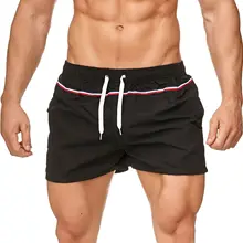 Летняя одежда для плавания пляжные шорты Быстросохнущий купальный костюм плавки плавательный костюм Плавки Спортивные шорты для бега