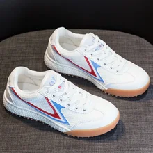 Woman's Dance Shoes 2021 Fashion Cheerleading Artistic Gymnastics Casual Breathable Sports Aerobics Sneakers