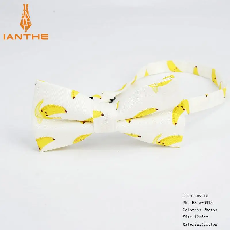 Adults Bowtie Новые Брендовые мужские комплекты с милым принтом и галстуком-бабочкой для мальчиков и девочек, милые женские галстуки-бабочки - Цвет: Adults Bowtie