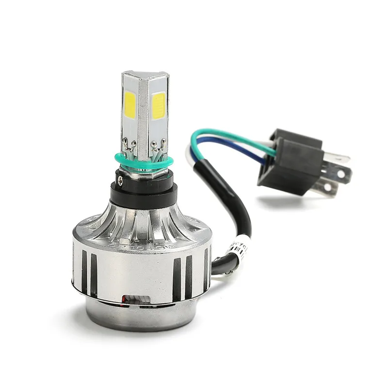 1pcs Super Light 32W 3000LM COB LED Hi/Lo Beam Motorcycle Headlight Front Bulb Lamp Parking Support Dropship | Лампы и освещение