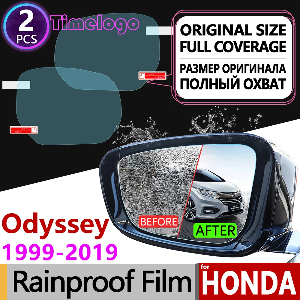 Для Honda Odyssey 1999-2019 JDM модель полное покрытие противотуманная пленка зеркало