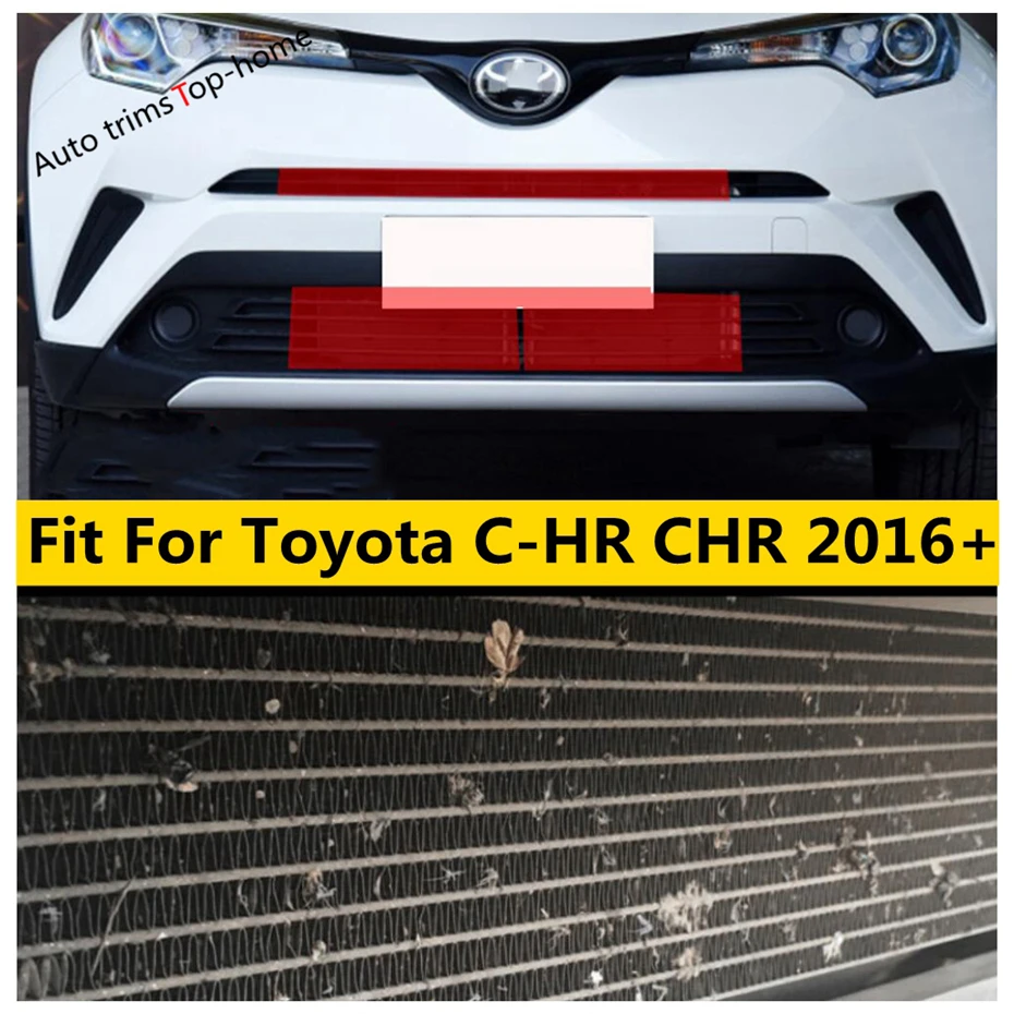 

Front Grille Accessories For Toyota C-HR CHR 2016 - 2020 Insert Net Insect Screening Mesh Protection Cover Trim Accessories