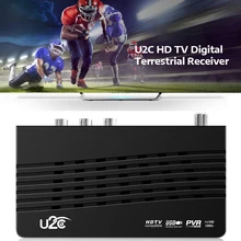 USB2.0 DVB T2 ТВ-тюнер Wifi DVB-T2 ресивер Full-HD 1080P цифровой смарт-ТВ приставка поддержка MPEG H.264 Встроенный Русский Руководство