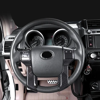 

Fit For Toyota J150 10-17/4runner 10-13/Tacoma 11-13 Car Styling Steering Wheel Button Decor Cover Trim 2pcs Auto Accessories