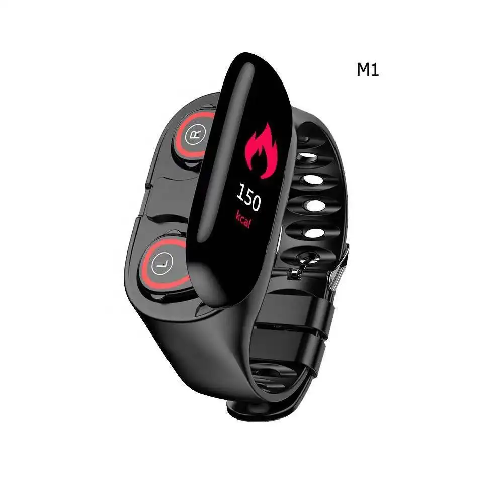 M1 Новейшие AI Smart Watch Bluetooth+ наушники, функция сердечного ритма, длительный срок службы