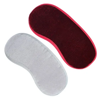 

1 Set/2pcs Magnetic Cloth Sleeping Eye Mask Practical Shading Eye Mask Breathable Eye Mask for Home Outdoor (Grey and Red Each 1