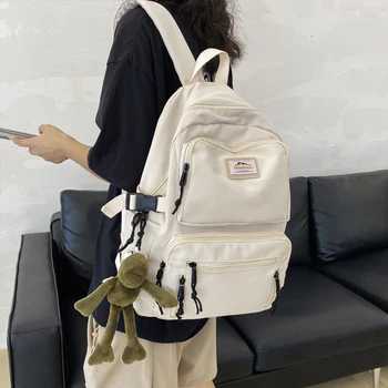 

Tooling Trend Backpack Women Korean Harajuku High School Bags for Teens Female School Student Backpack Large Capacity Bookbag
