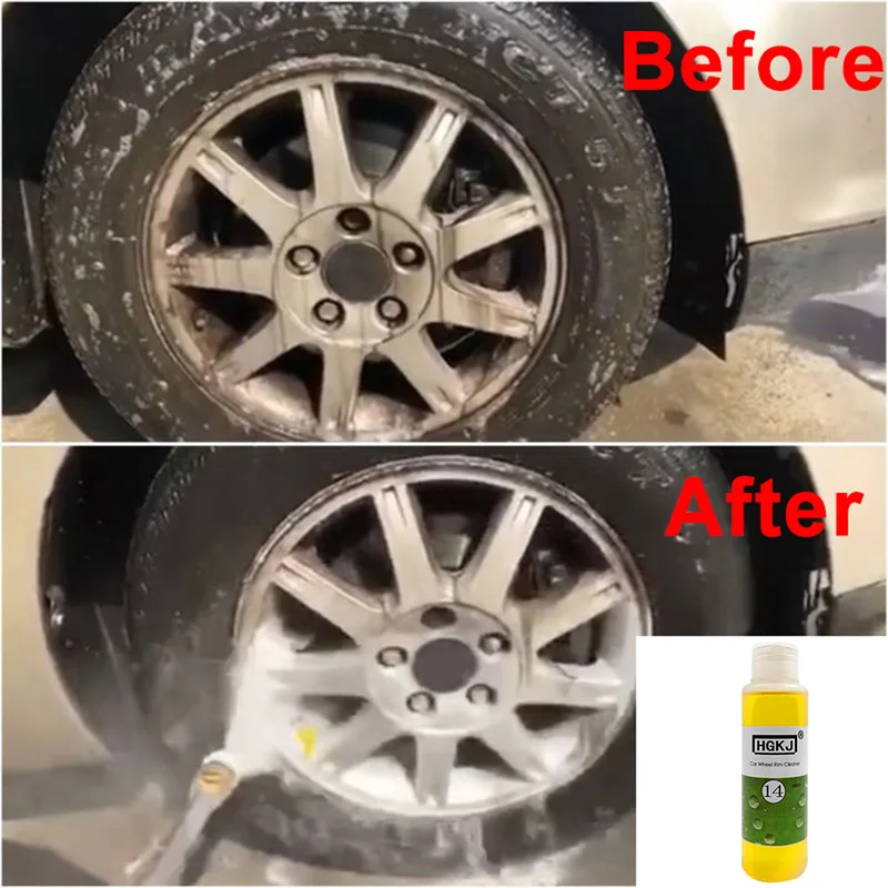 

50ML Car Wheel Ring Rim Cleaner Detergent Remove Rust Tire Cleaner Remove Rust Car Wash Liquid Cleaning Agent Auto Accessories