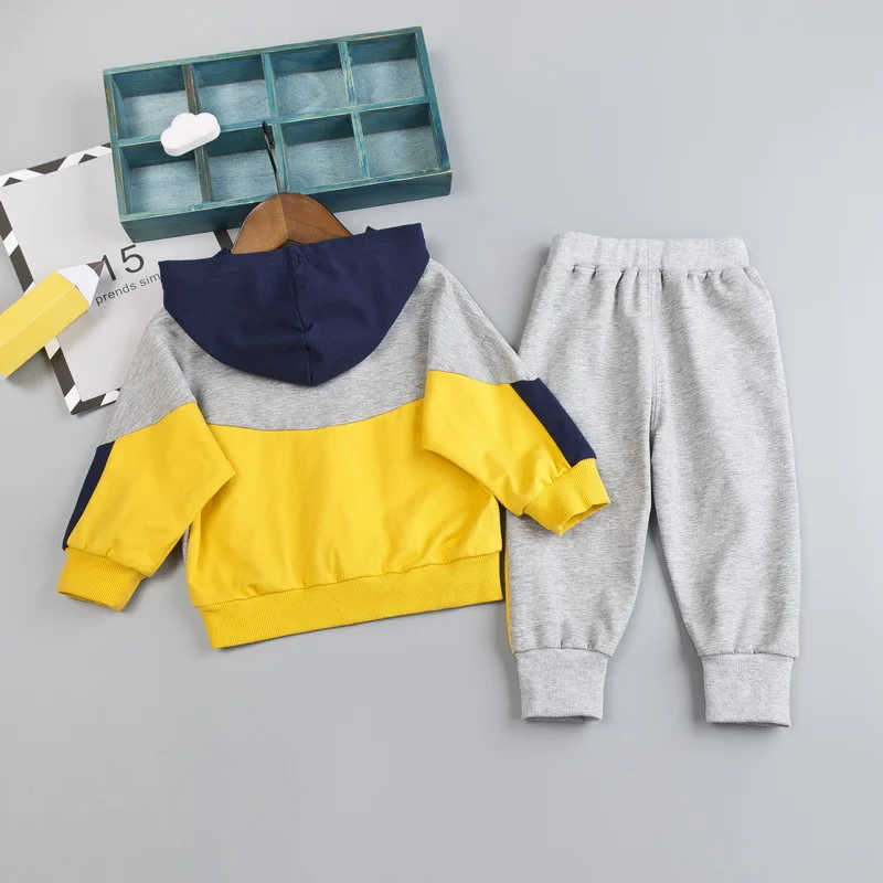 Beste Kid Jongen Kleding Set Voor Meisje Casual Sportswear 2019 Mode Patchwork Baby Boy T shirt + Broek 1 2 3 4Y
