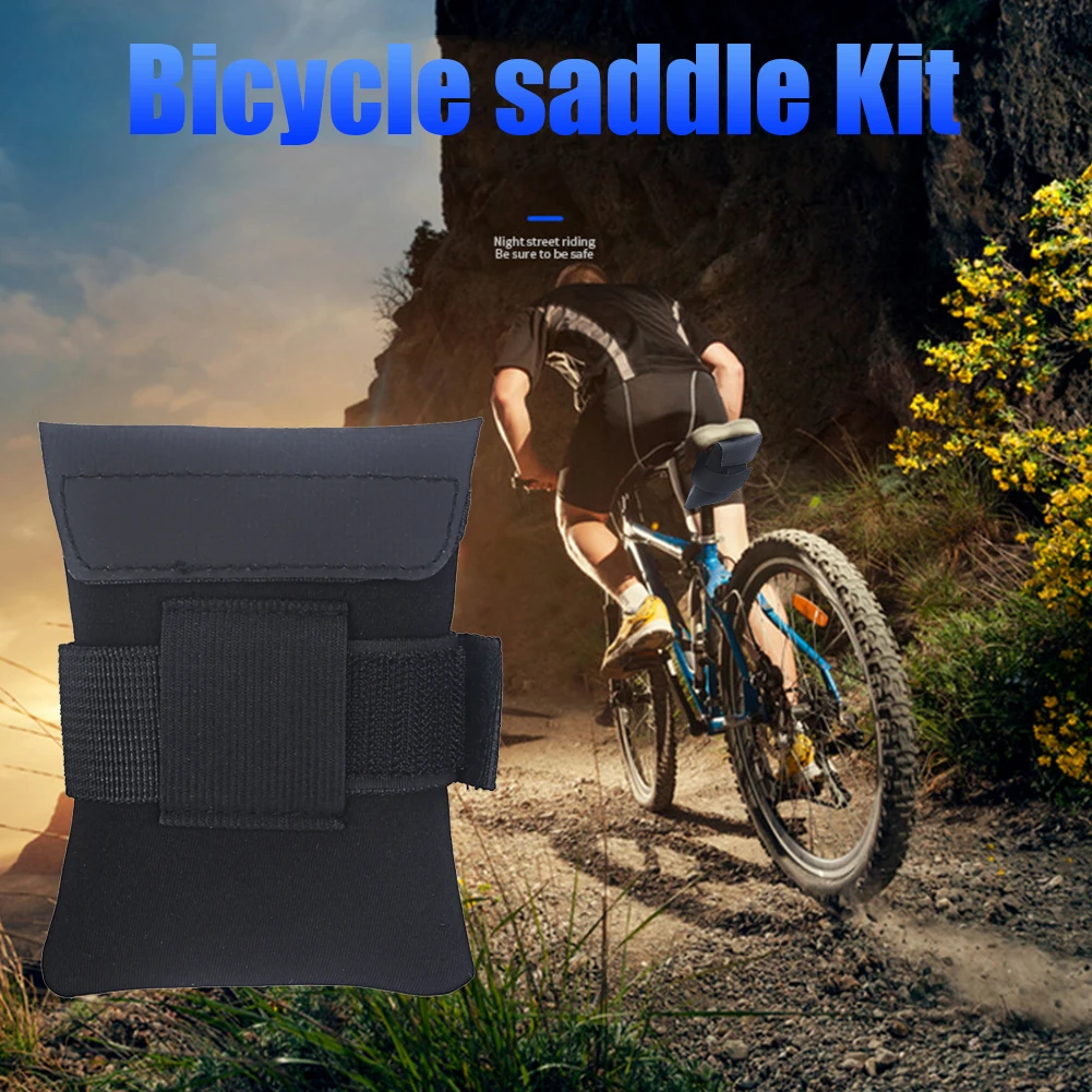Bicycle Saddle Bag Toolkit Seat Cushion Pouch Portable Waterproof