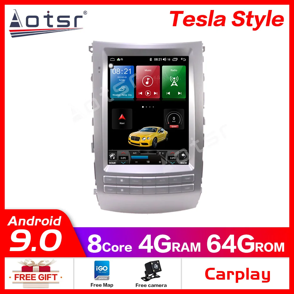 Android 9 0 4 + 64G PX6 Автомобильный мультимедийный GPS навигатор для Hyundai Veracruz IX55 2006-2012