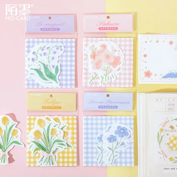 

Mo.card Gentle bloom memo pad diy message note paper notepad pack Wholesale