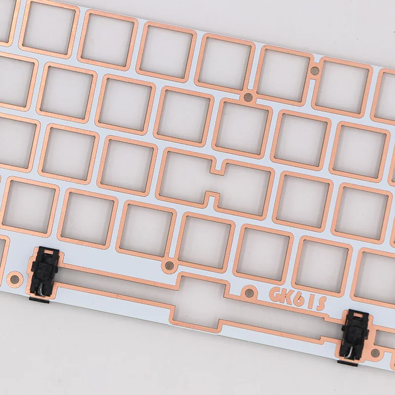 Gk61 GK64 пластина из стекловолокна для настройки механической клавиатуры корпуса