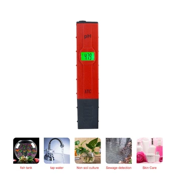 

PH Meter Digital PH Test Meter,Water Filter PH ATC Meter Digital Purity Electrolytic Device PH Water Quality Test Pen Acidity Me