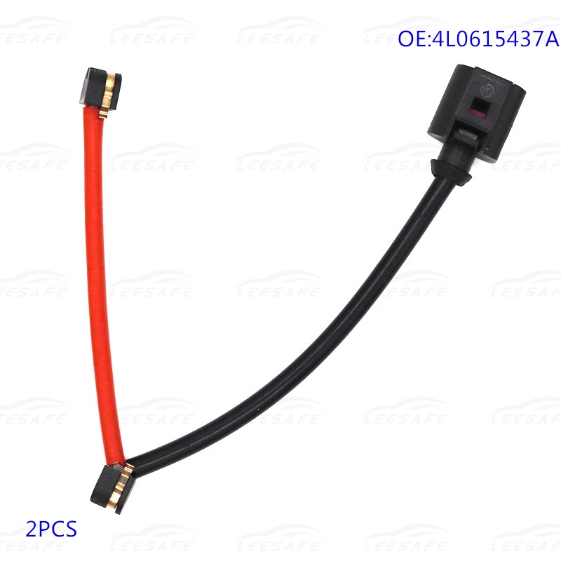 

2PCS Rear Brake Pad Wear Sensor 4L0615437A for Audi Q7 4LB Quattro Brake Induction Line Replacement Professional Spare Parts