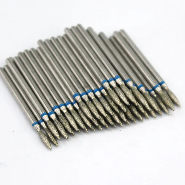 7 50pcs/Set Diamond Milling Cutters Ball Nail Drill Bit Rotery Files Electric Manicure Pedicure Burrs Cuticle Clean Tools - Цвет: 7
